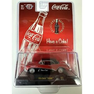 2024 M2 Machines Coke: Red 1954 Buick Skylark CHASE A43 24-19 w/ Acrylic Case